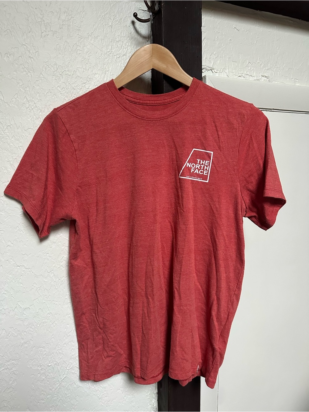 The North Face Women’s Red Short Sleeve Logo Tee